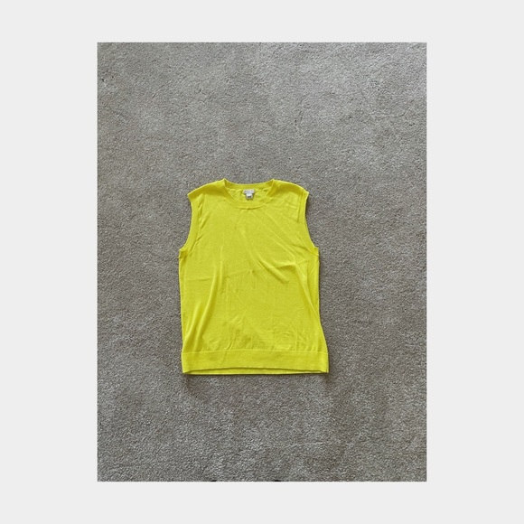 J.Crew Yellow Sweater Shell - Picture 4 of 4